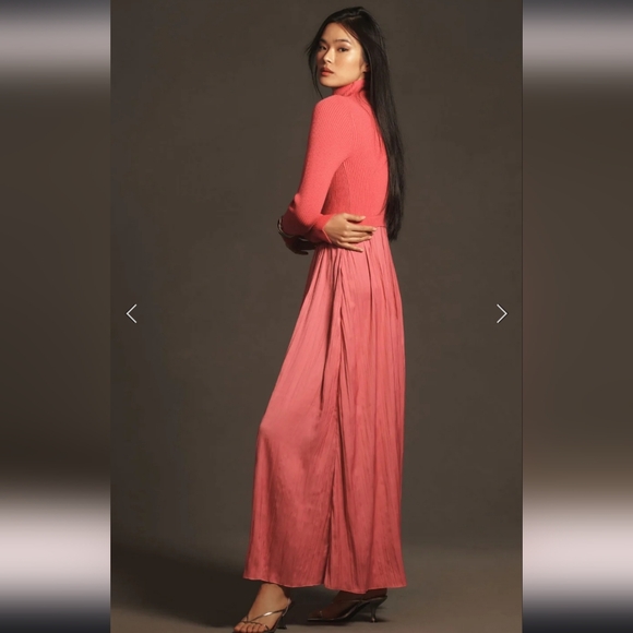 Anthropologie Thea Twofer Sweater Maxi Dress - Picture 2 of 8